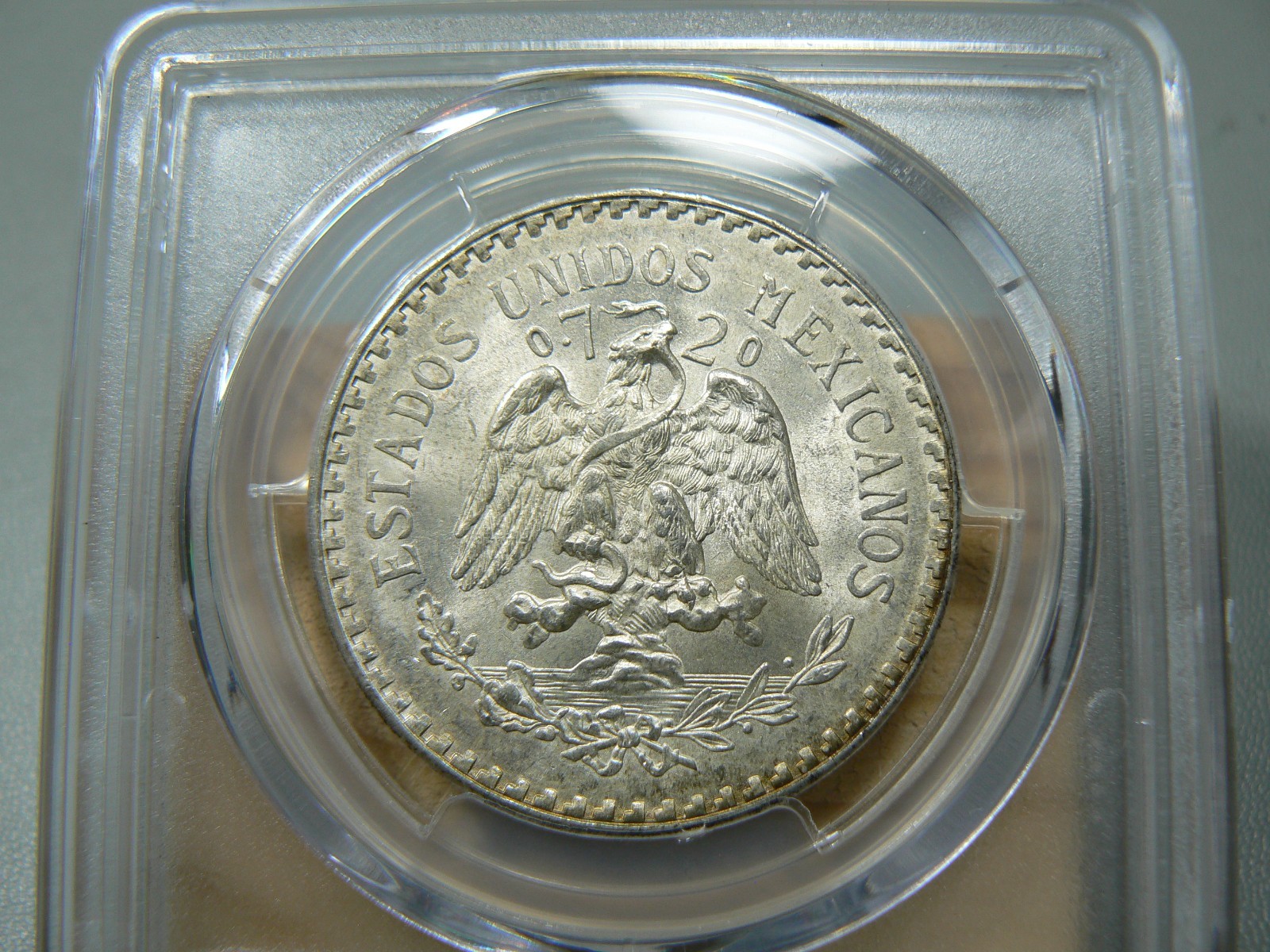 Mexico 1945-M Peso PCGS MS65
