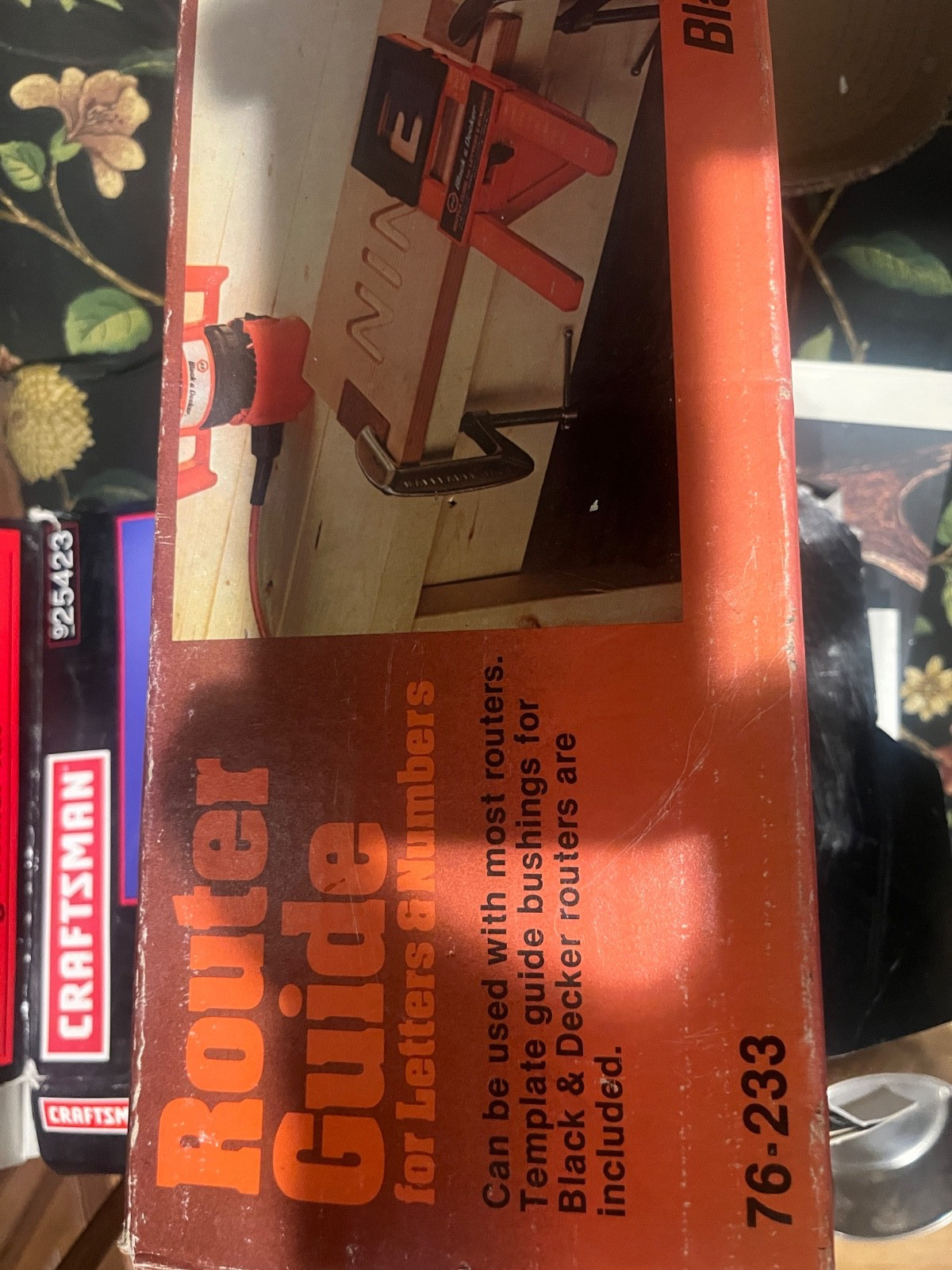 Black & Decker Router Guide for Letters & Numbers Jig w/ 56 Templates - 76-233