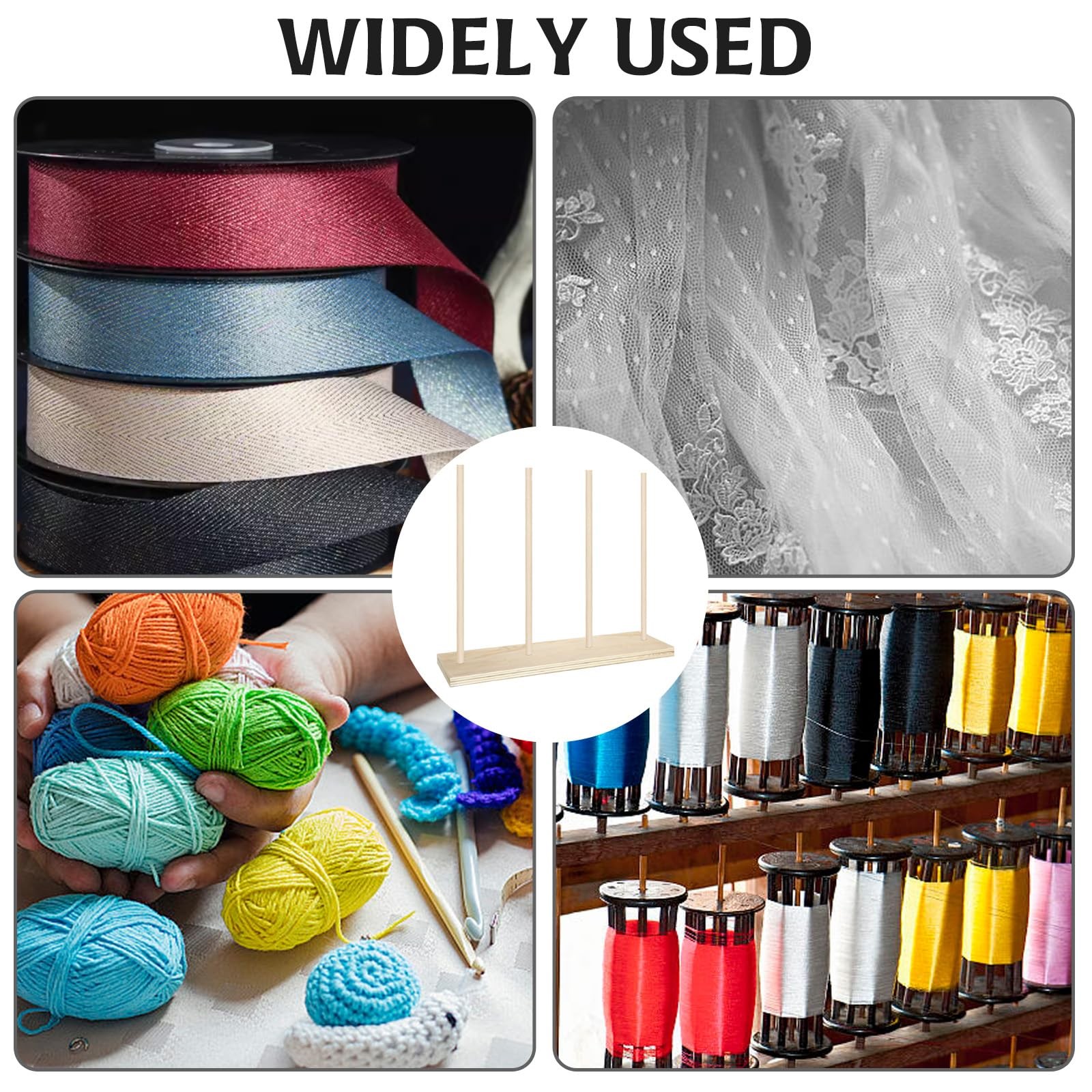 Ribbon Holder Organizer Rack, Easy to Install Rack Storage 1