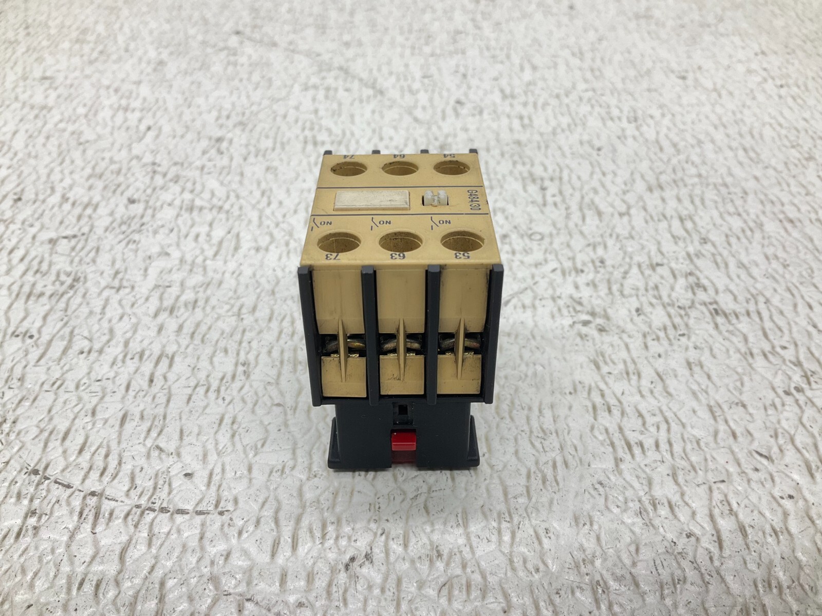 Lovato G484 Auxiliary Contact Block G484/30 (TSC)