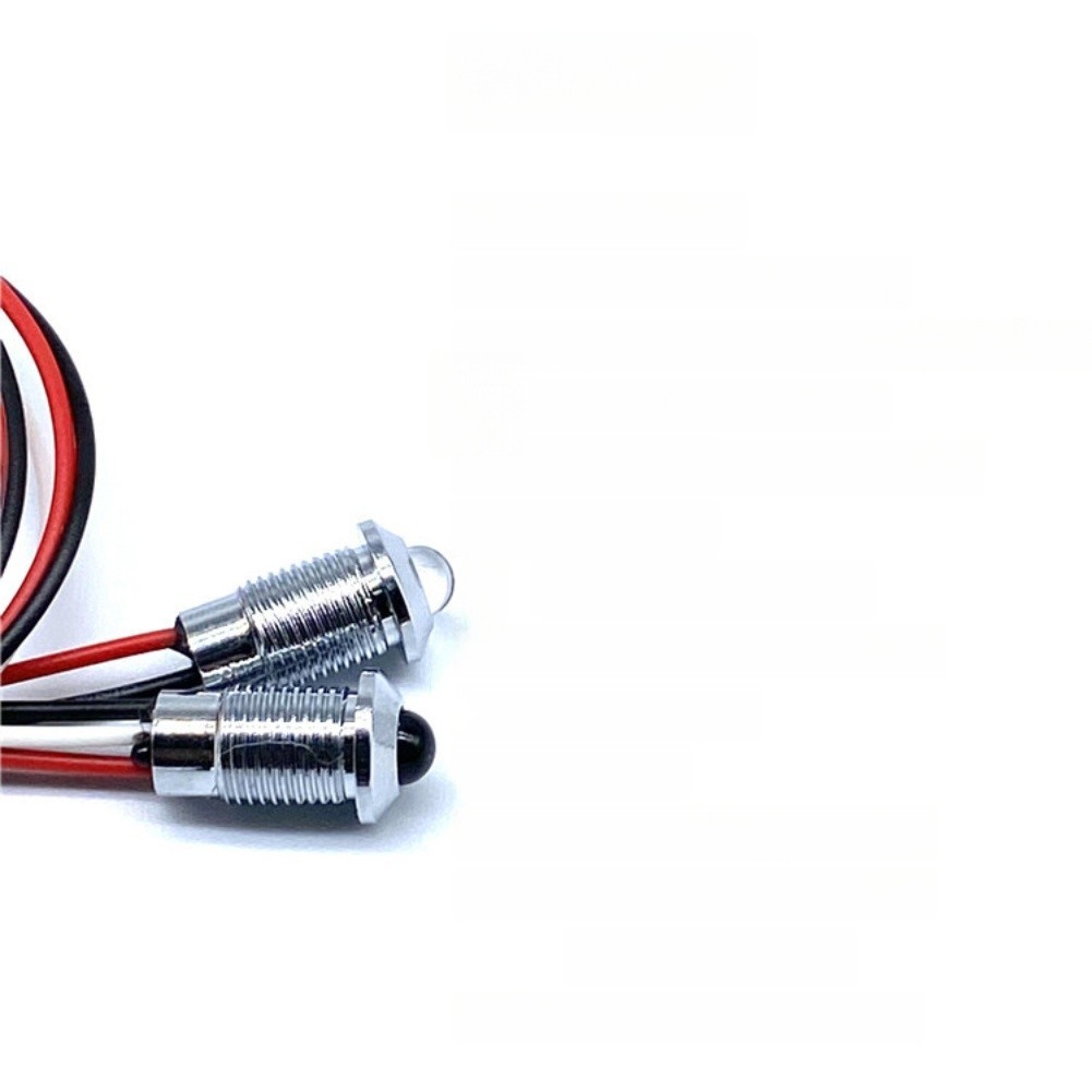 2PCS ThroughBeam Photoelectric Sensor with for 2 Milliseconds Response