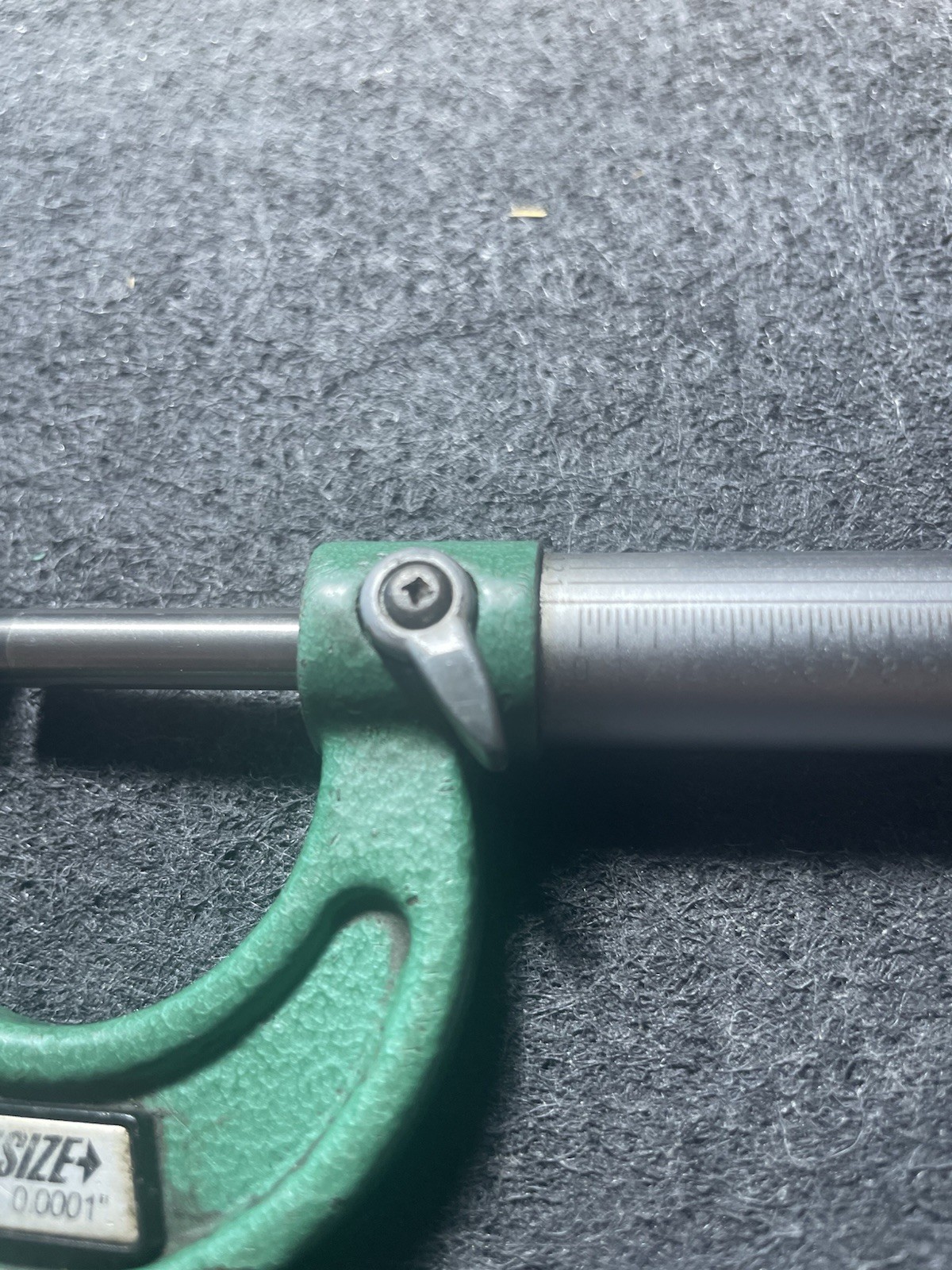 INSIZE micrometer. Machinist Tool. Loose Ratchet Stop / .0001” Resolution