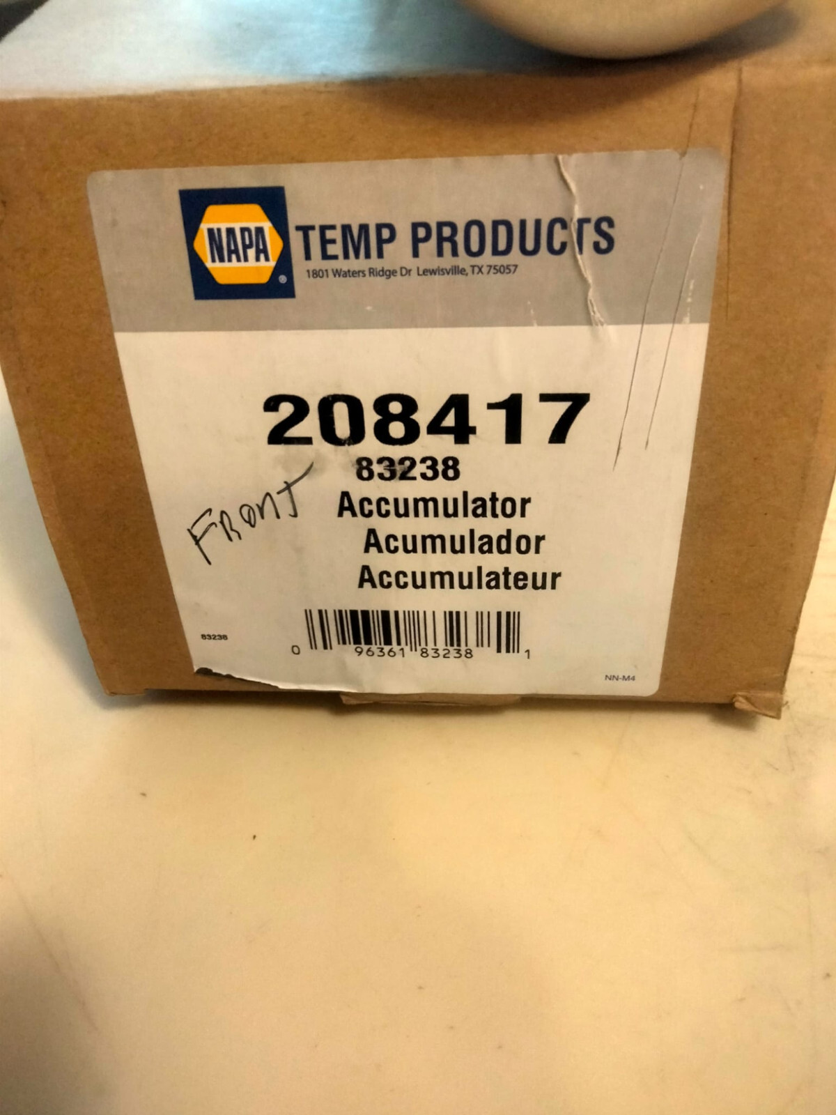 NAPA A/C ACCUMULATOR 208417