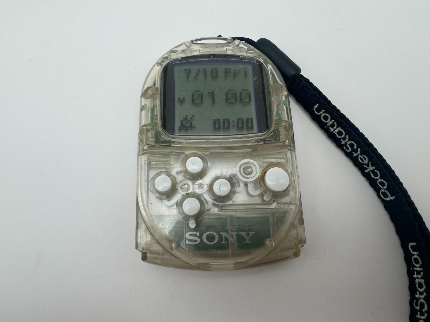 Sony PocketStation PlayStation PS Crystal SCPH-4000 Japan Tested 14+