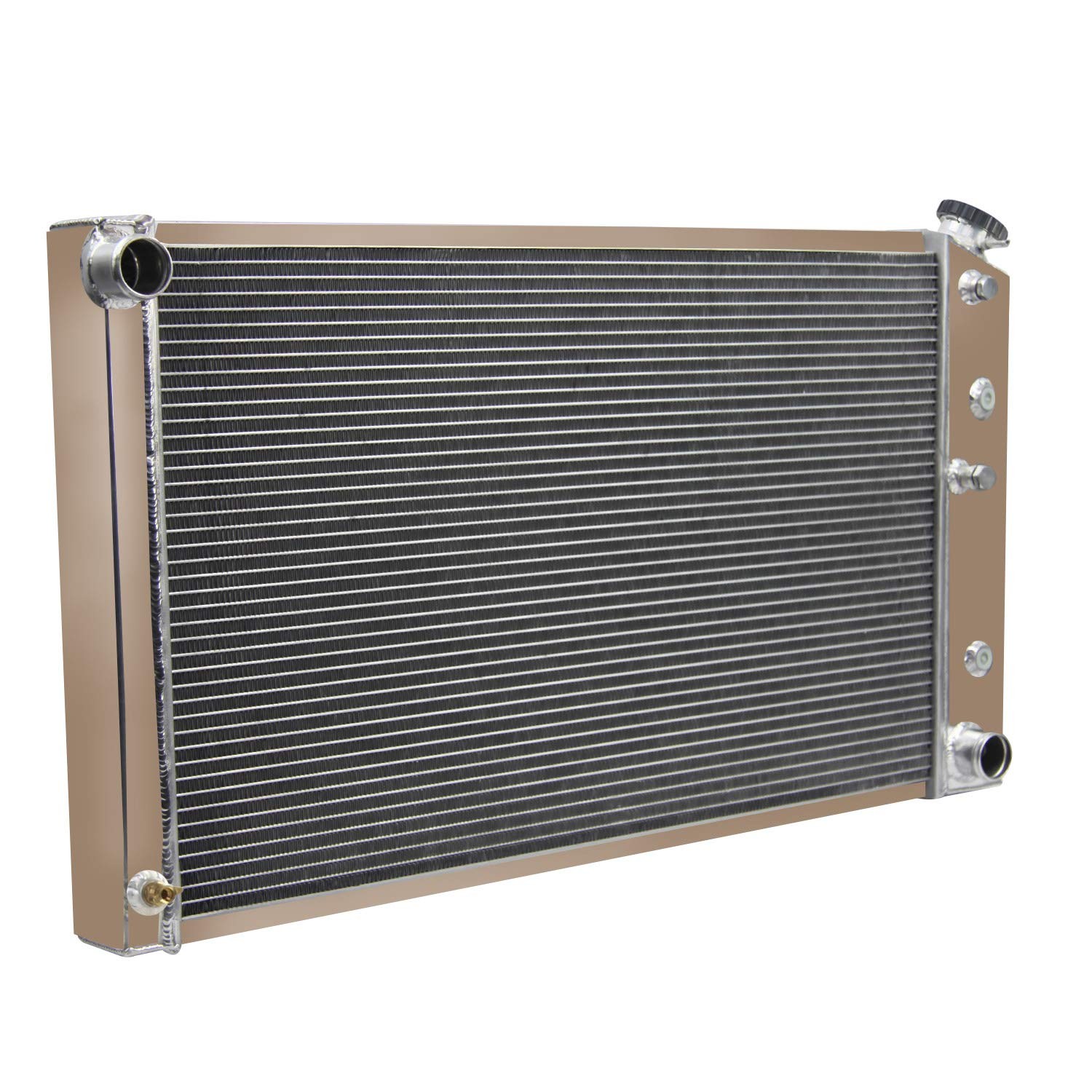 4 Row Radiator for Chevelle Malibu V8 5.0L 5.7L 6.5L GTO 1968-1972