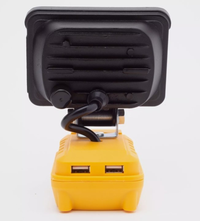 Portable Flood Light Outdoor LED Work Light Flashlight Torch for Dewalt 20V MAX