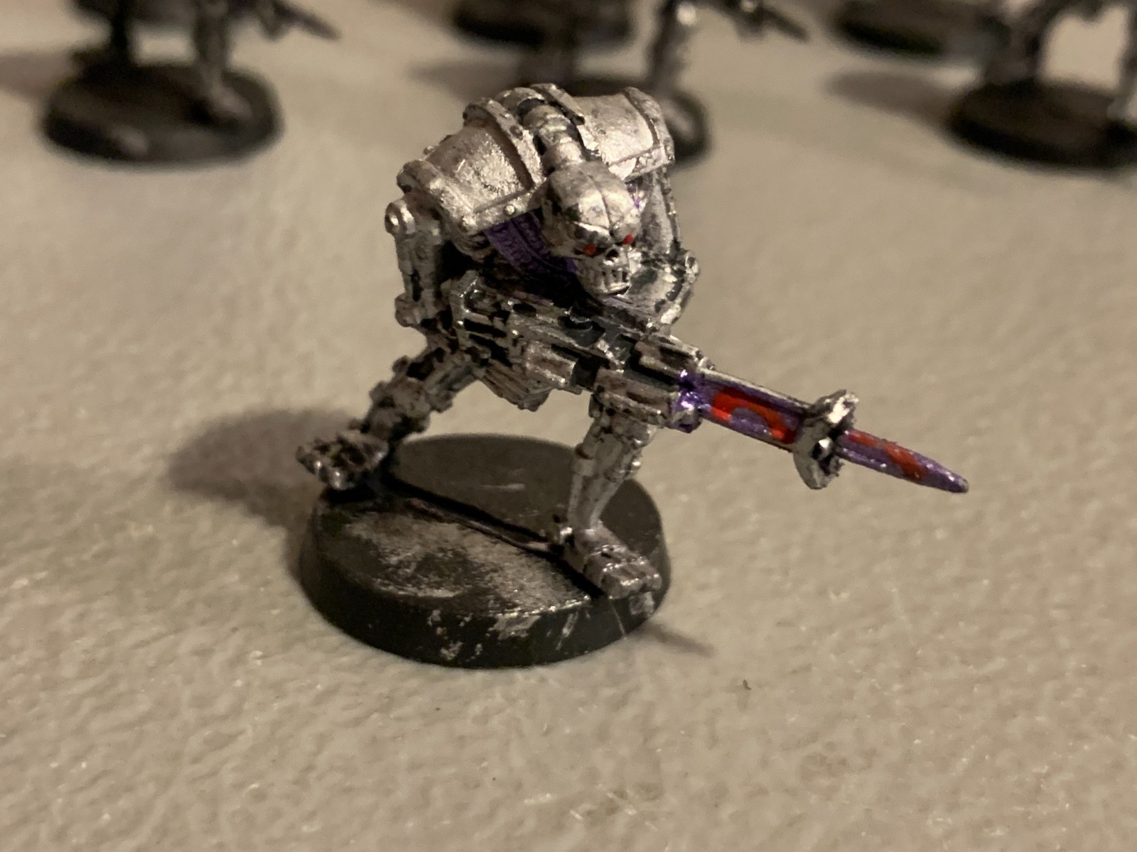 A40166 WARHAMMER 40K NECRONS OOP METAL WARRIOR QTY VARIABLE LISTING FOR ONE MINI