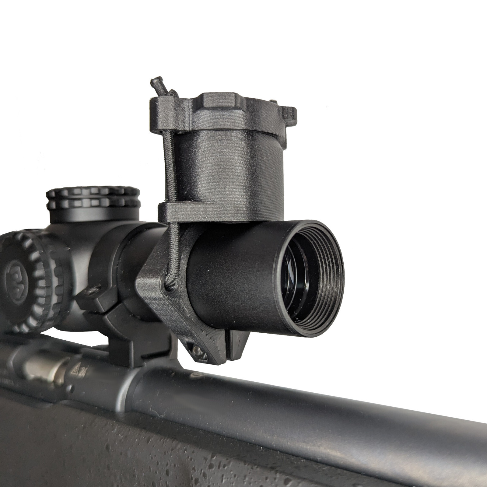 Scope / Lens Cover for Optics with Killflash (Tip Grip Version)