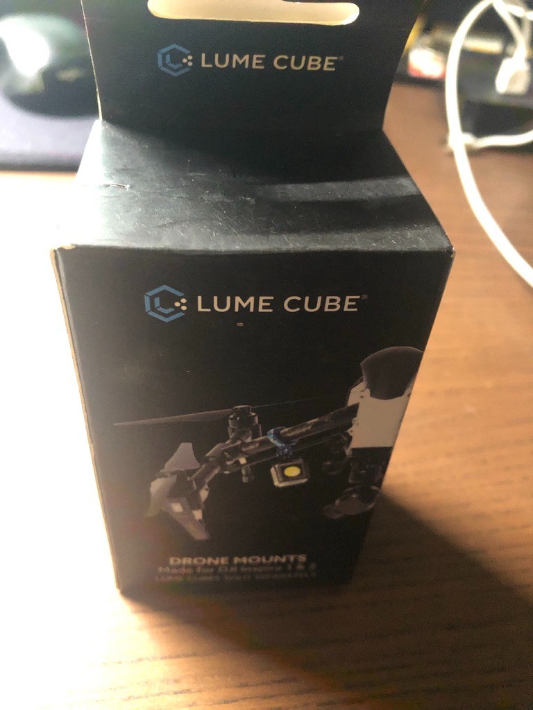 Lume Cube Drone Mounts for DJI Inspire 1 & 2 (Includes 2 Mounts)