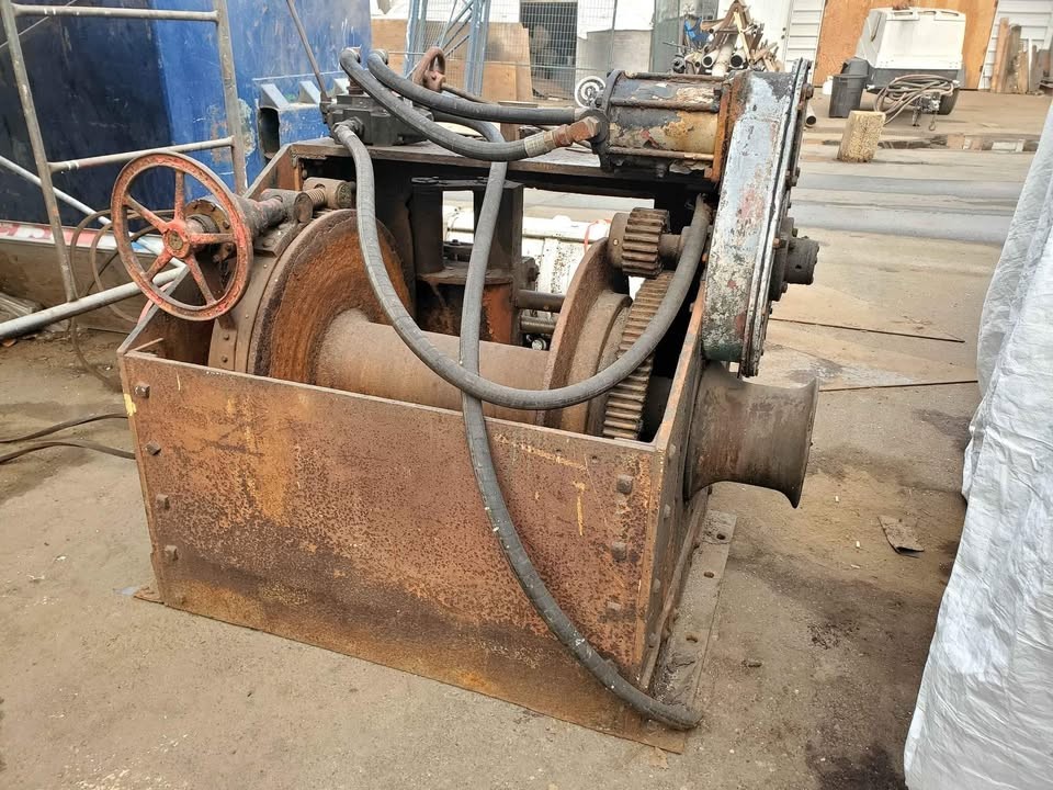Tugboat Marine Hand-Operated Spooling Winch