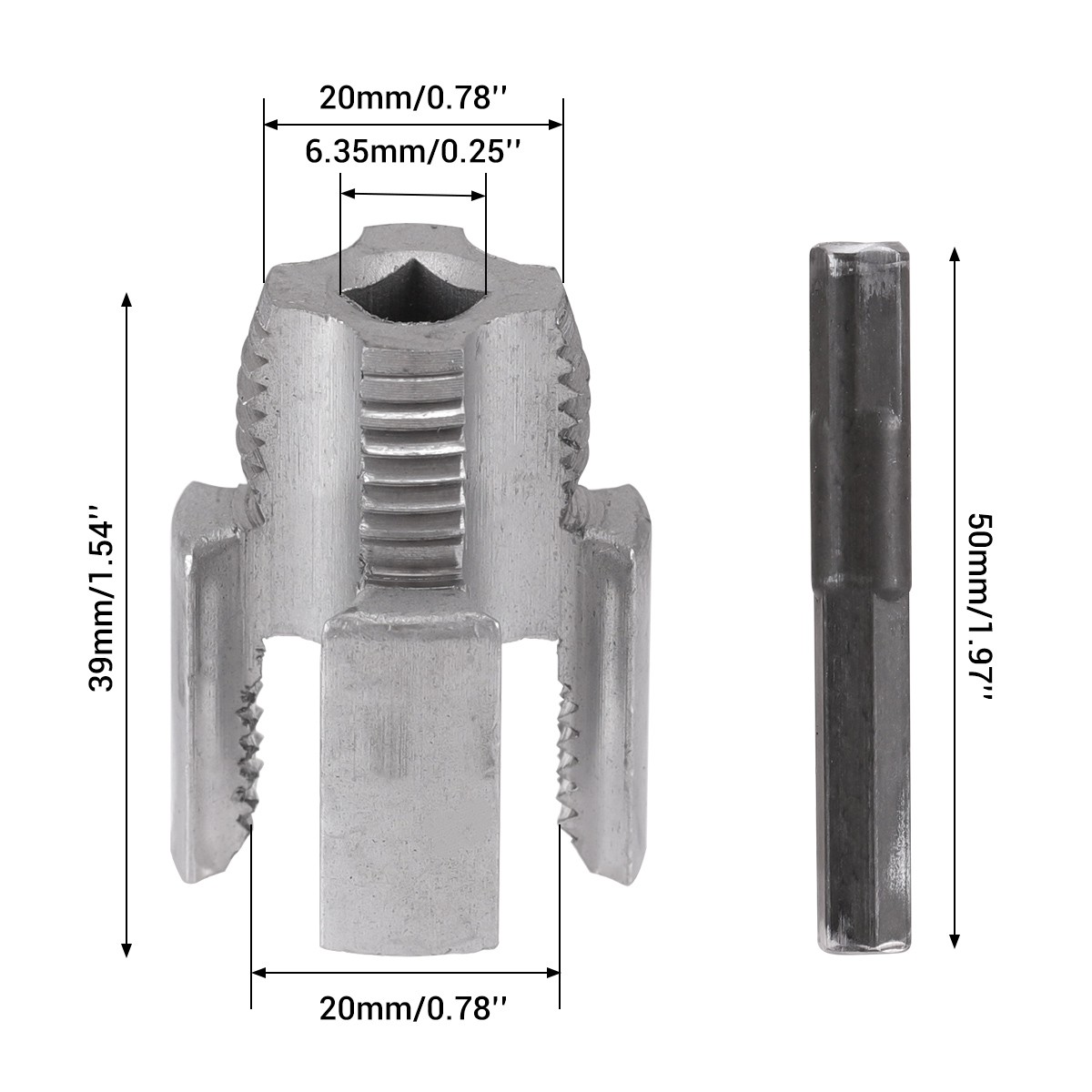 Integrated Internal & External Pipe ThreadingTool, PVC Pipe - Threader Kit USA
