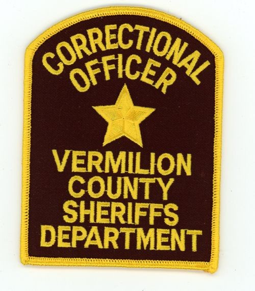 ILLINOIS IL VERMILION COUNTY SHERIFF CORRECTIONAL OFFICER SHOULDER PATCH POLICE