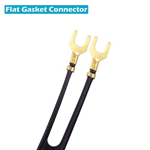Fancasee 2 Pack Gold 75 to 300 Ohm Matching Transformer