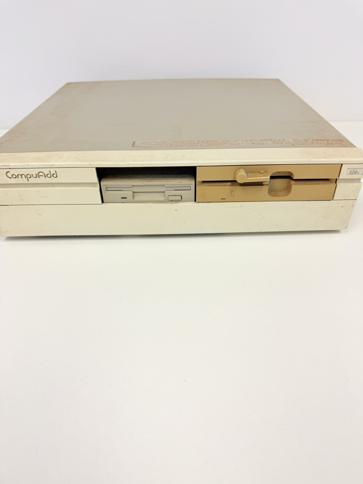 Vintage 1989 CompuAdd 320C Intel 80286 PC Computer - Powers On