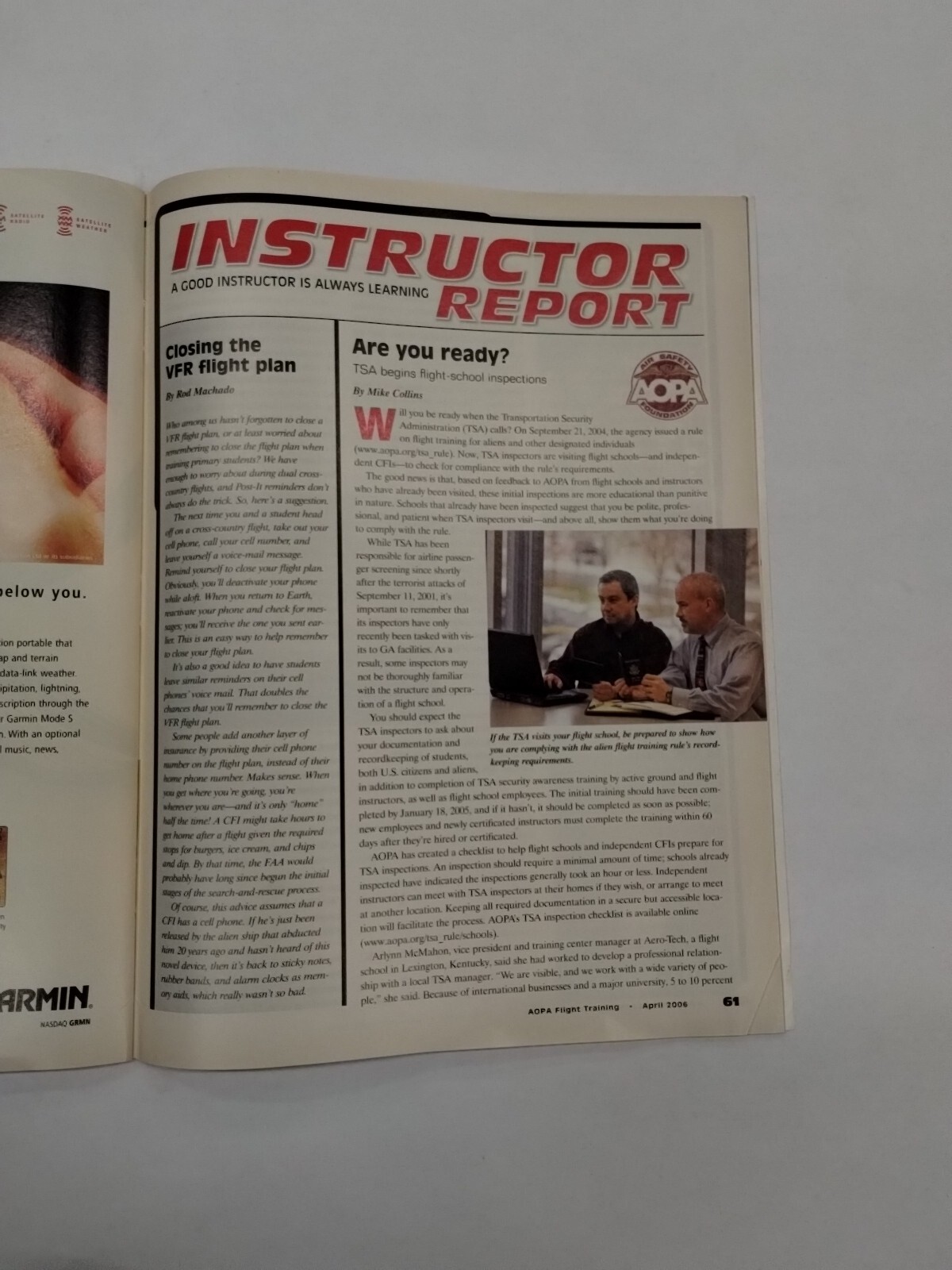 AOPA Flight Training Magazine April 2006-Original