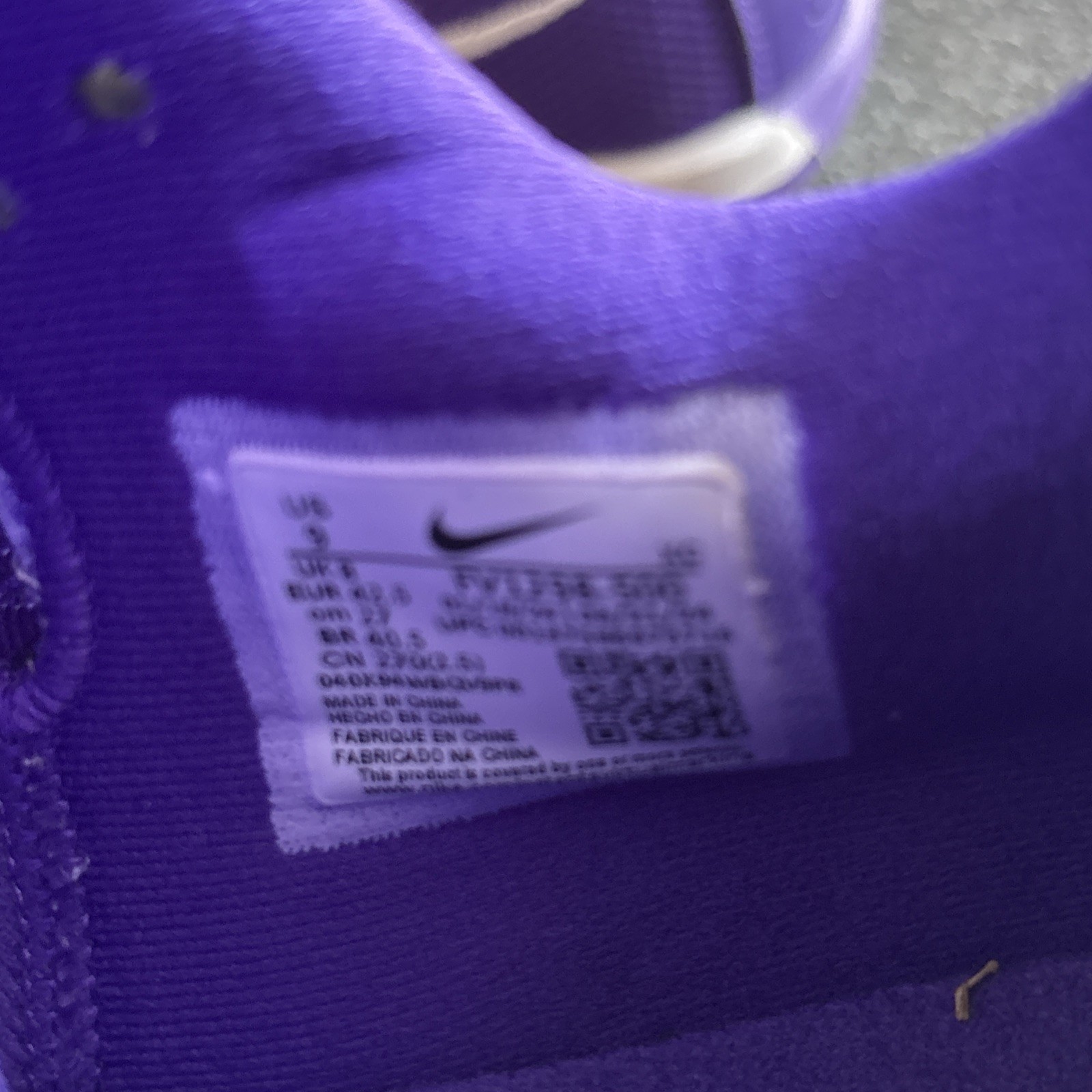 Nike Air Zoom GT Cut Academy TB Court Purple Shoes FV1298-500 Men’s Size 9