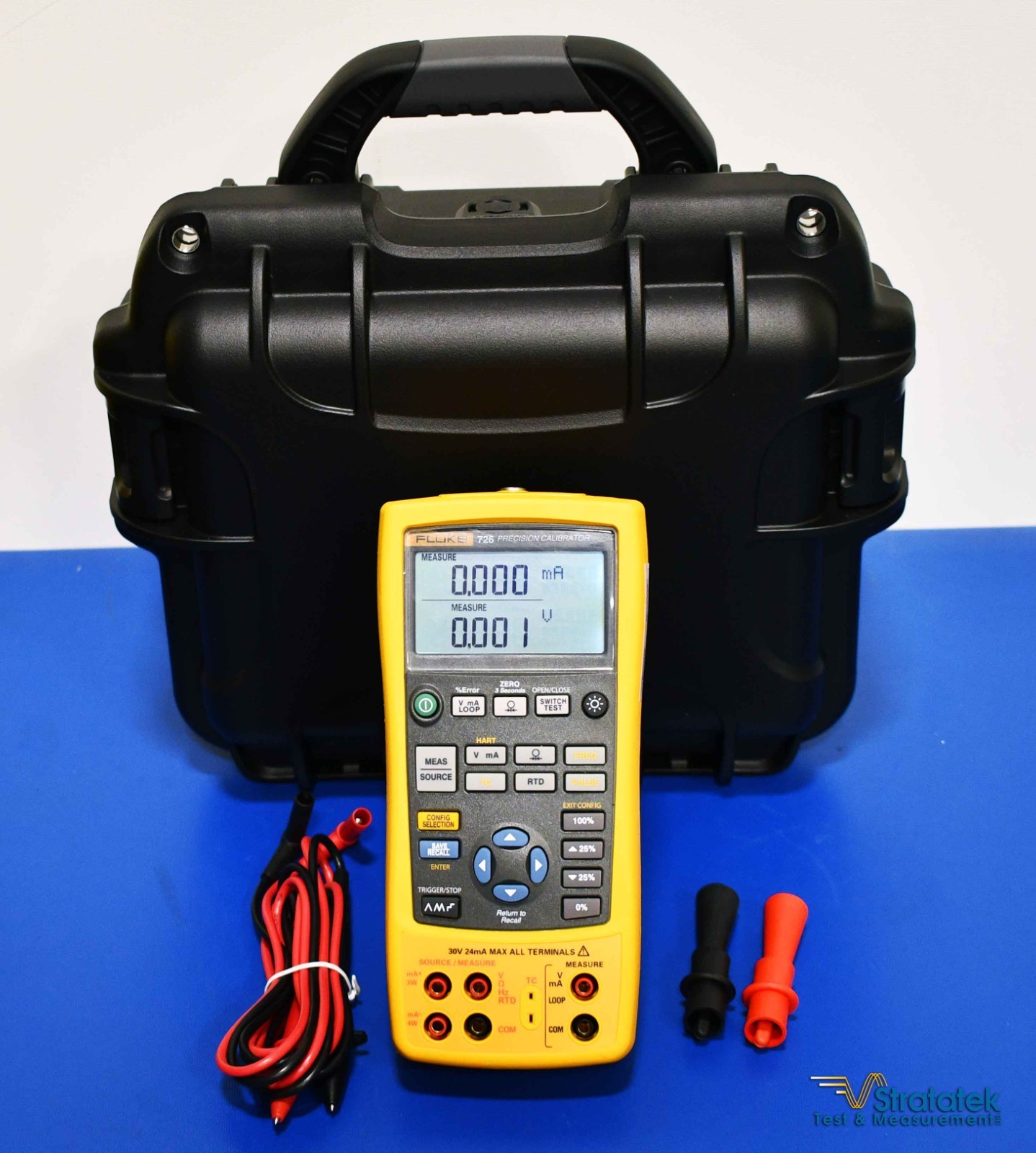 Fluke 726 Multifunction Process Precision Calibrator - NIST Calibrated with Data