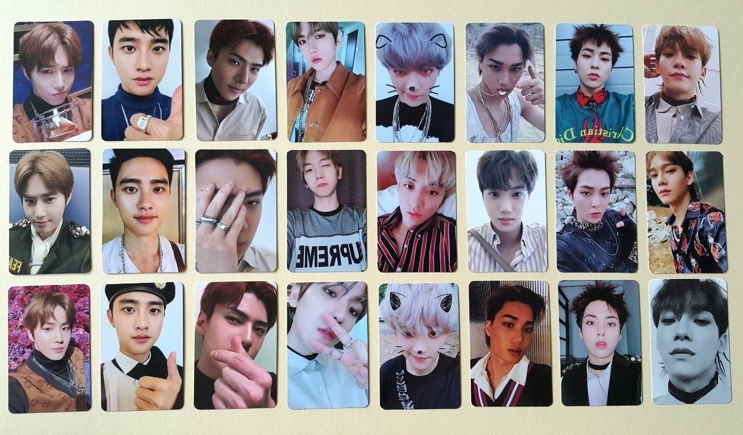 EXO  5th Album Don't Mess Up My Tempo Official Photocard Photo Card & Postcard