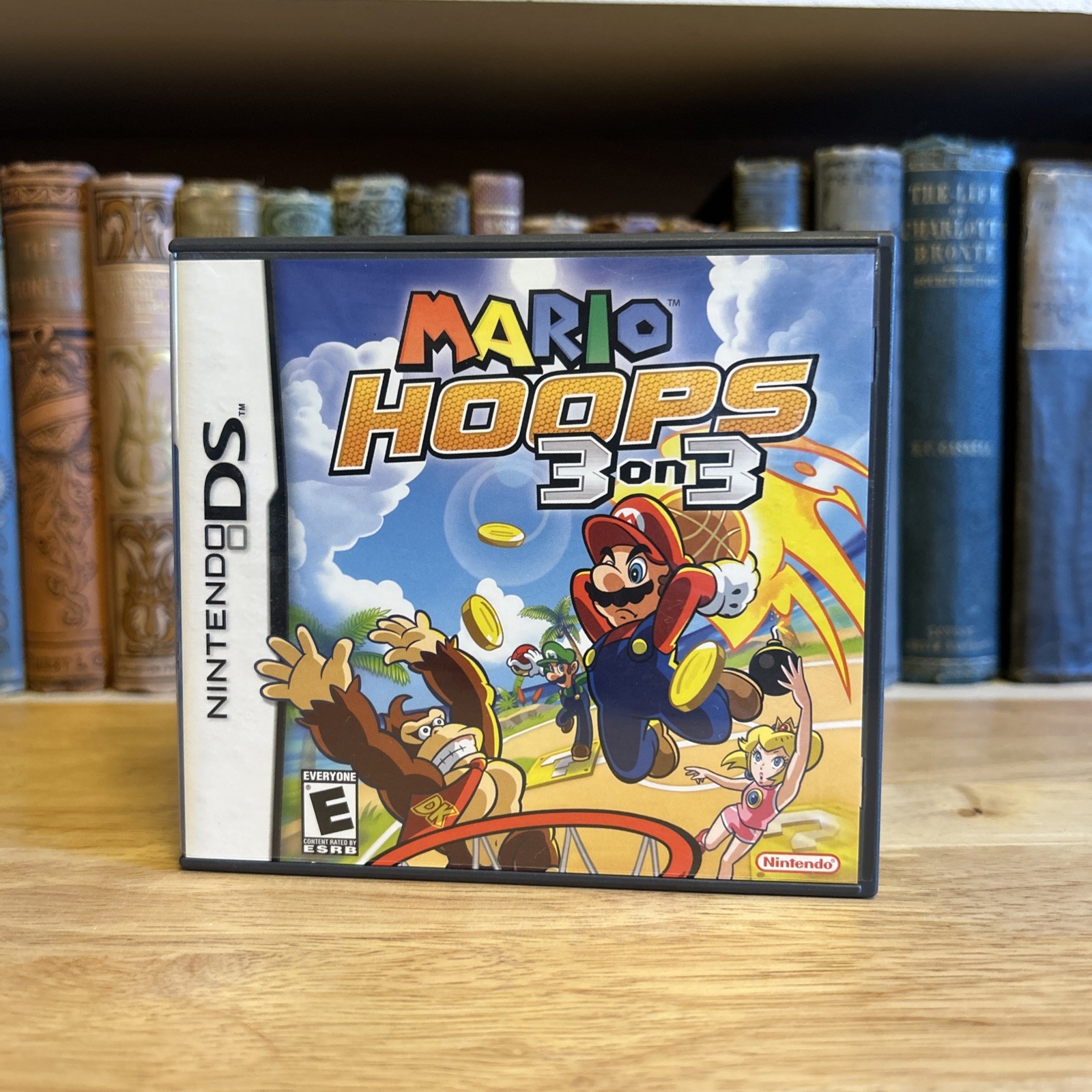 Replacement Case for Mario Hoops 3 on 3 Nintendo DS No Game