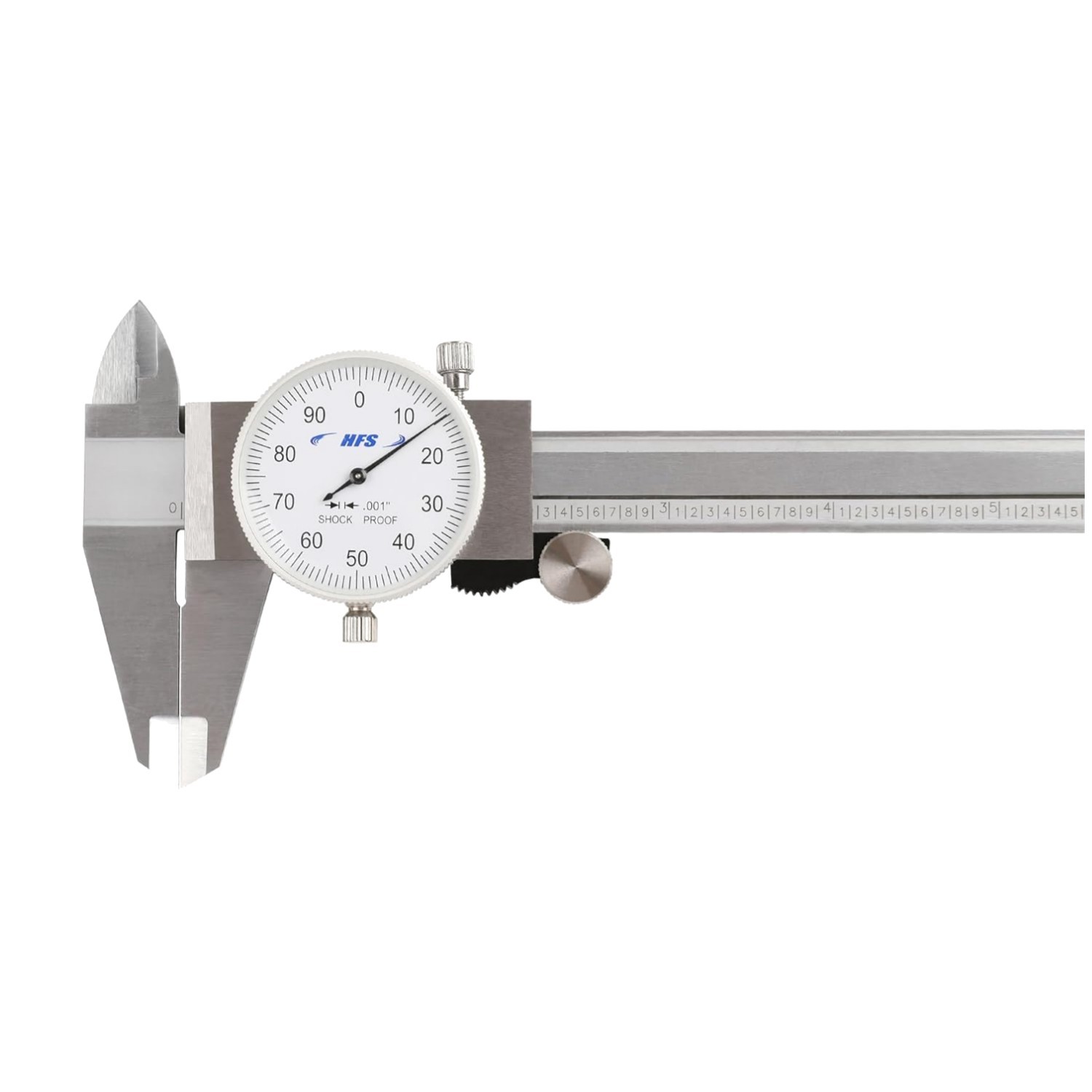 HFSR Stainless Steel Dial Caliper 0.001" Accurate