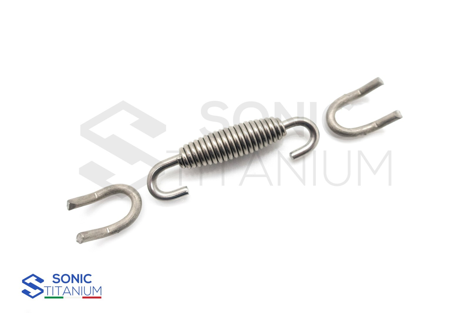 SONIC TITANIUM Exhaust Spring with Hooks - 60mm
