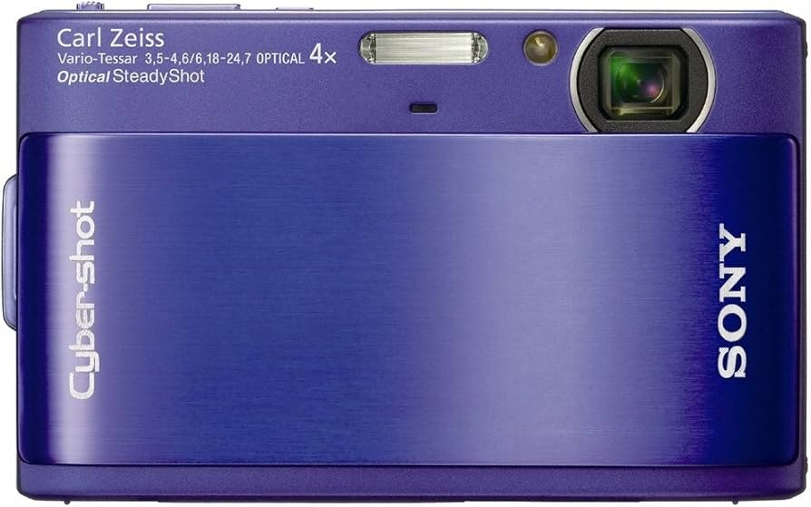 Sony Cyber ​​Shot DSC-TX1 10.2MP 4x Optical Zoom Digital Camera Blue 85% NEW