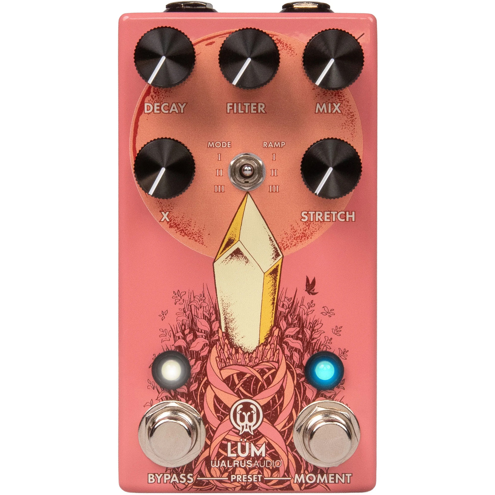 Walrus Audio Lum Texture Engine Reverb Pedal - Guava