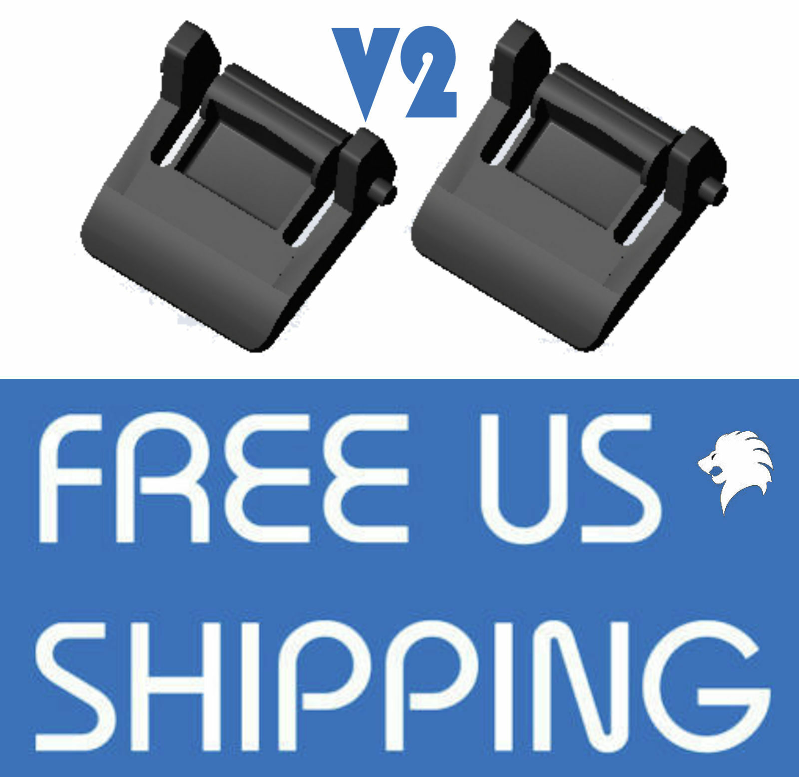 STRONGER Razer Blackwidow Chroma V2 Keyboard Replacement Foot/Leg/Feet 2pc
