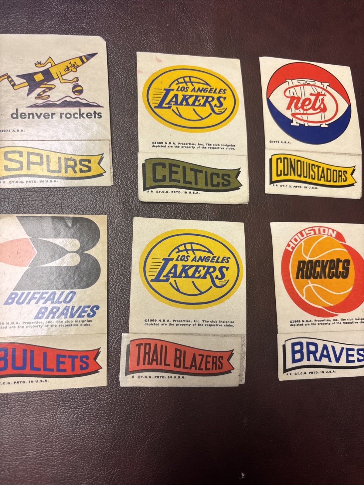 NBA Vintage Stickers (6)