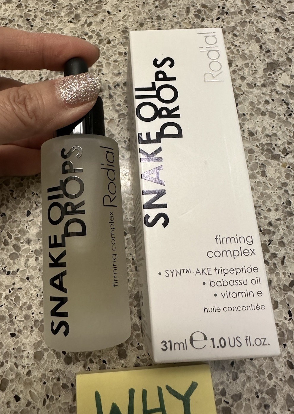 Rodial SNAKE OIL DROPS Firming Complex SERUM 1oz/31mL FULL SZ SEALED BOX $75