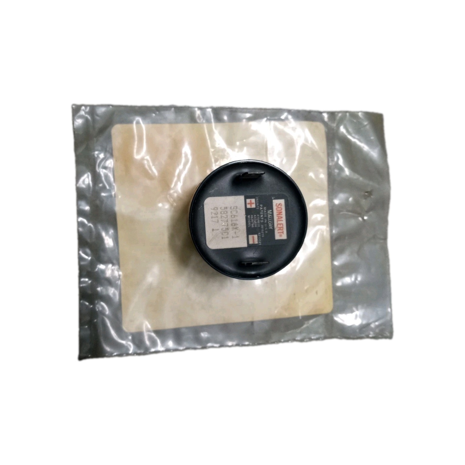 MALLORY SC616K1 SONALERT ALARM 6-16V, 582775C1, 9217 1, NOS