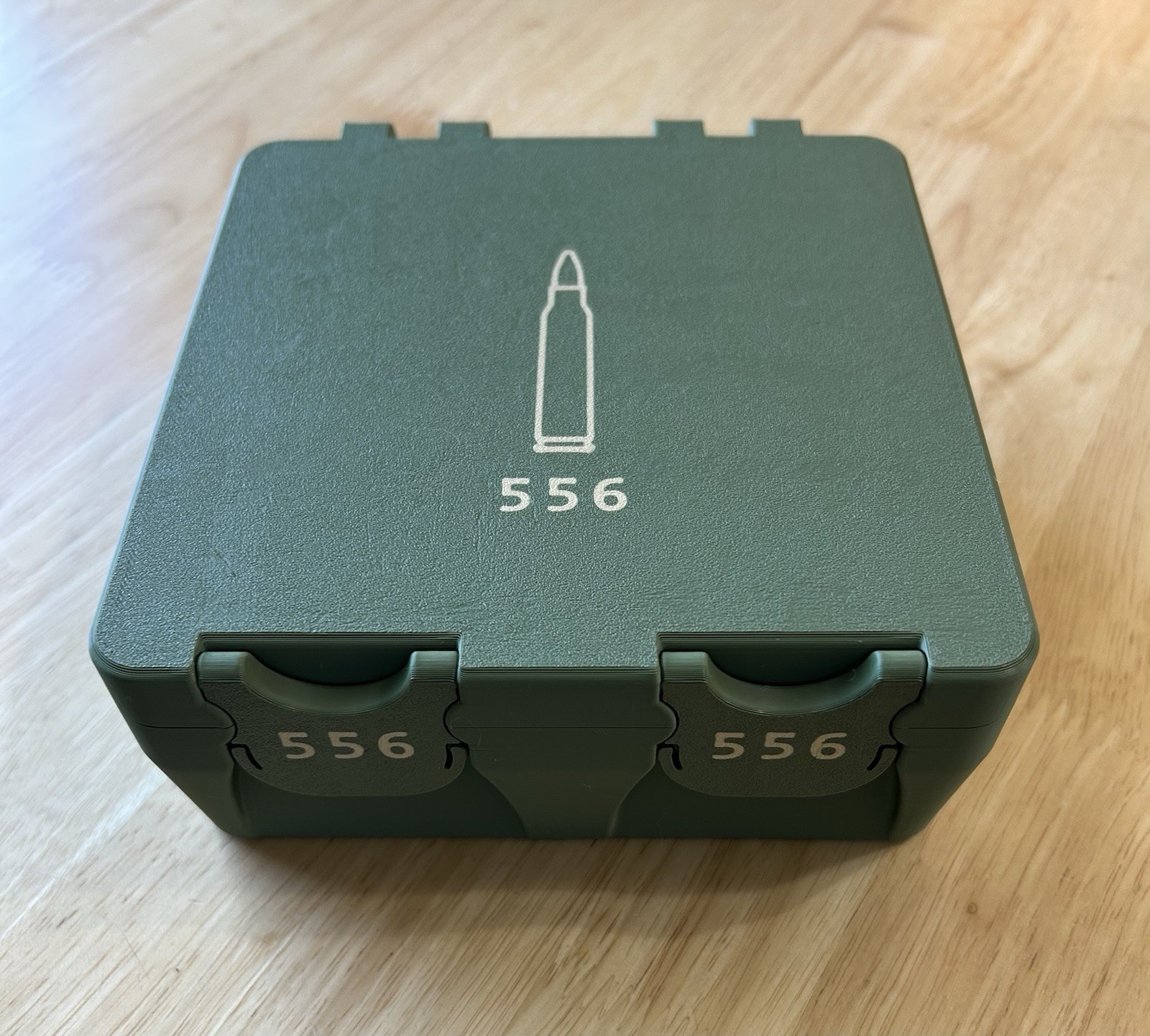 556 Nato Ammunition Box 120 Round Capacity Made In The USA
