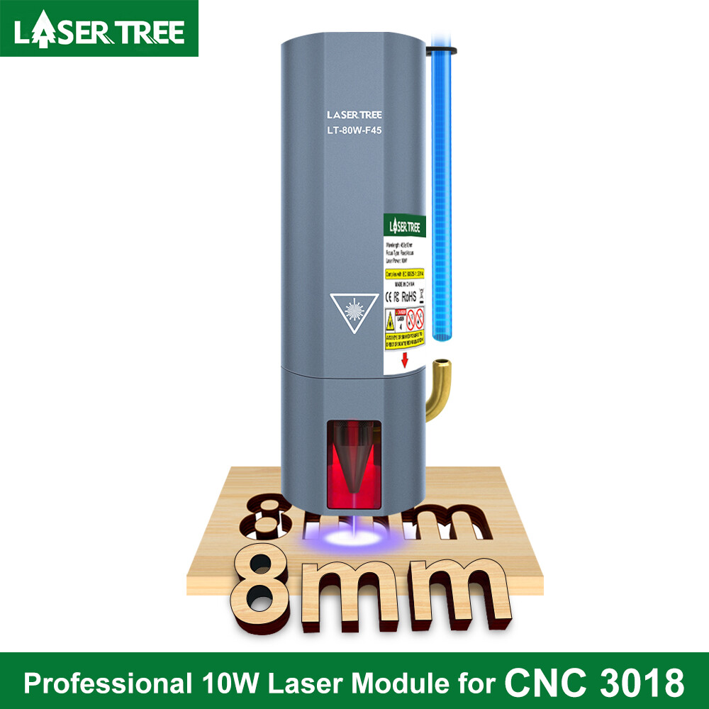 LASER TREE 10W Optical Power Laser Engraver Cutting Module for CNC 3018 Machine