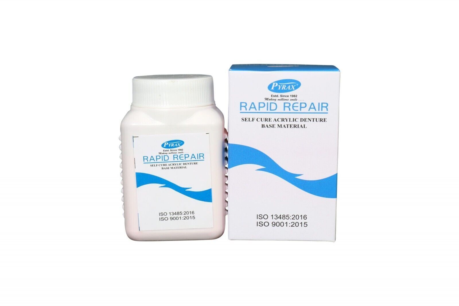 PYRAX Rapid Repair Self Cure Denture Base Powder
