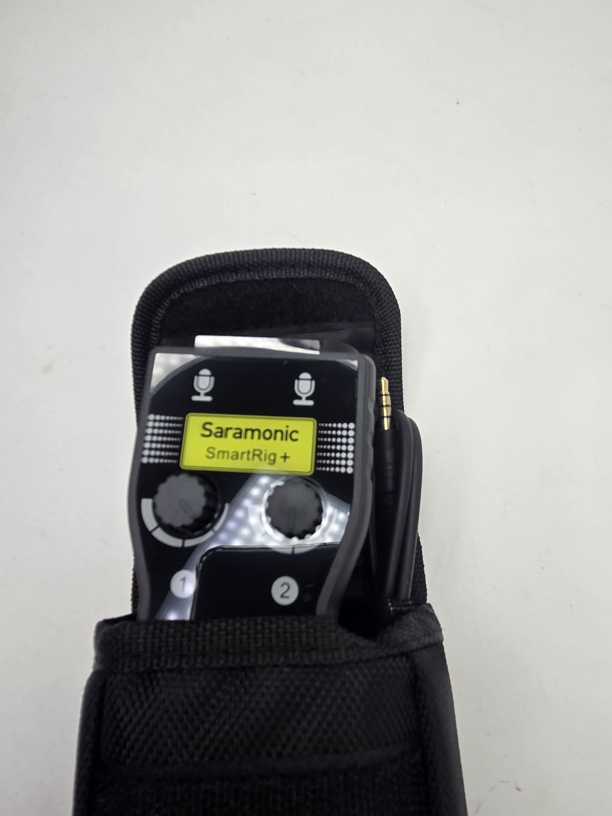 Saramonic SmartRig+ 2-Channel Audio Interface XLR 1/4" iPhone DSLR Android
