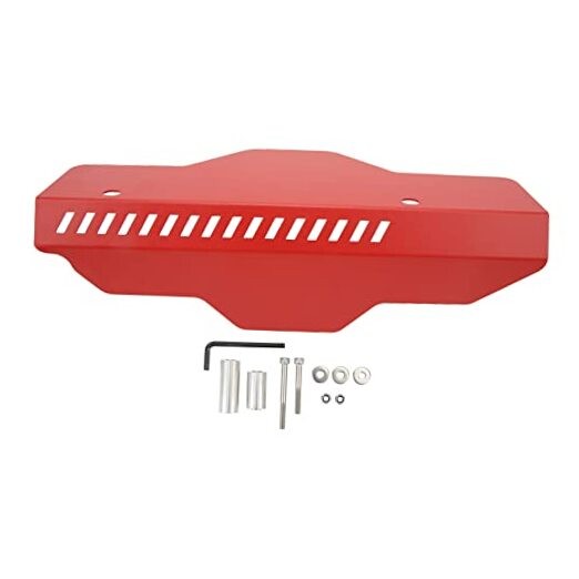Pulley Cover, Pulley Cover Aluminium Alloy High Accuracy Car Accessories Red