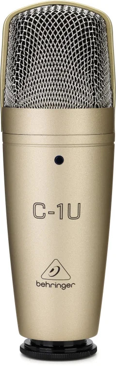 Behringer C-1U Studio Condenser USB Microphone