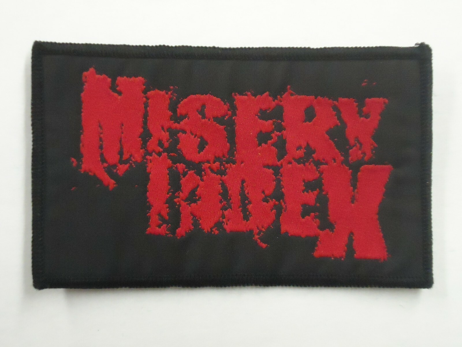 MISERY INDEX BRUTAL DEATH METAL WOVEN PATCH