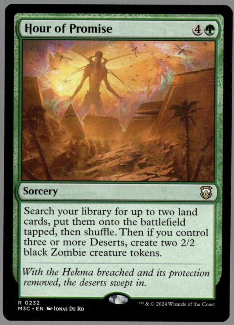 Hour of Promise 0232 Non Foil Rare Modern Horizons 3 MTG Near Mint