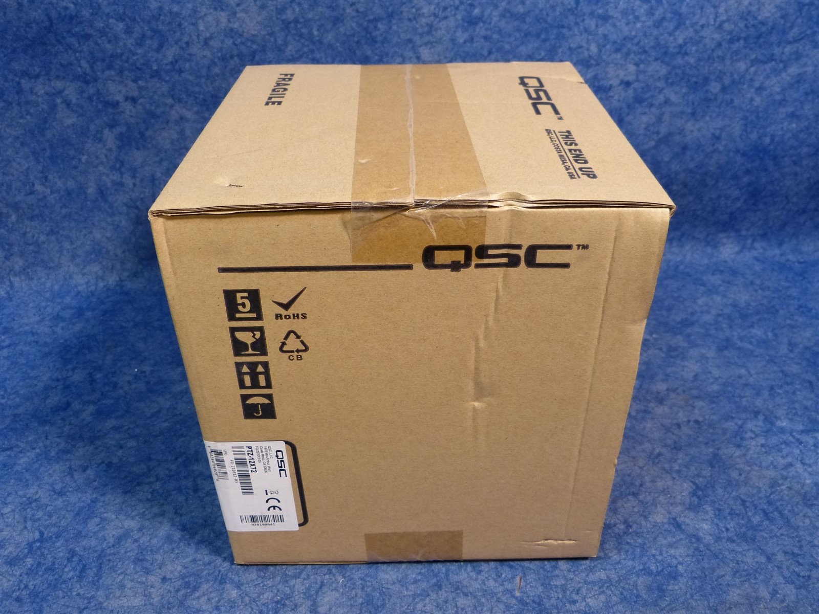 NEW QSC PTZ-12X72 Q-SYS PTZ-IP Conference Camera 12x Zoom (E33)