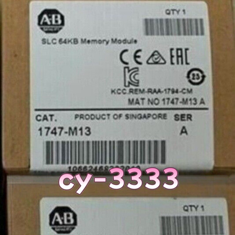 1PC New Allen Bradley 1747-M13 / A SLC 64KB Memory Module Fast Delivery