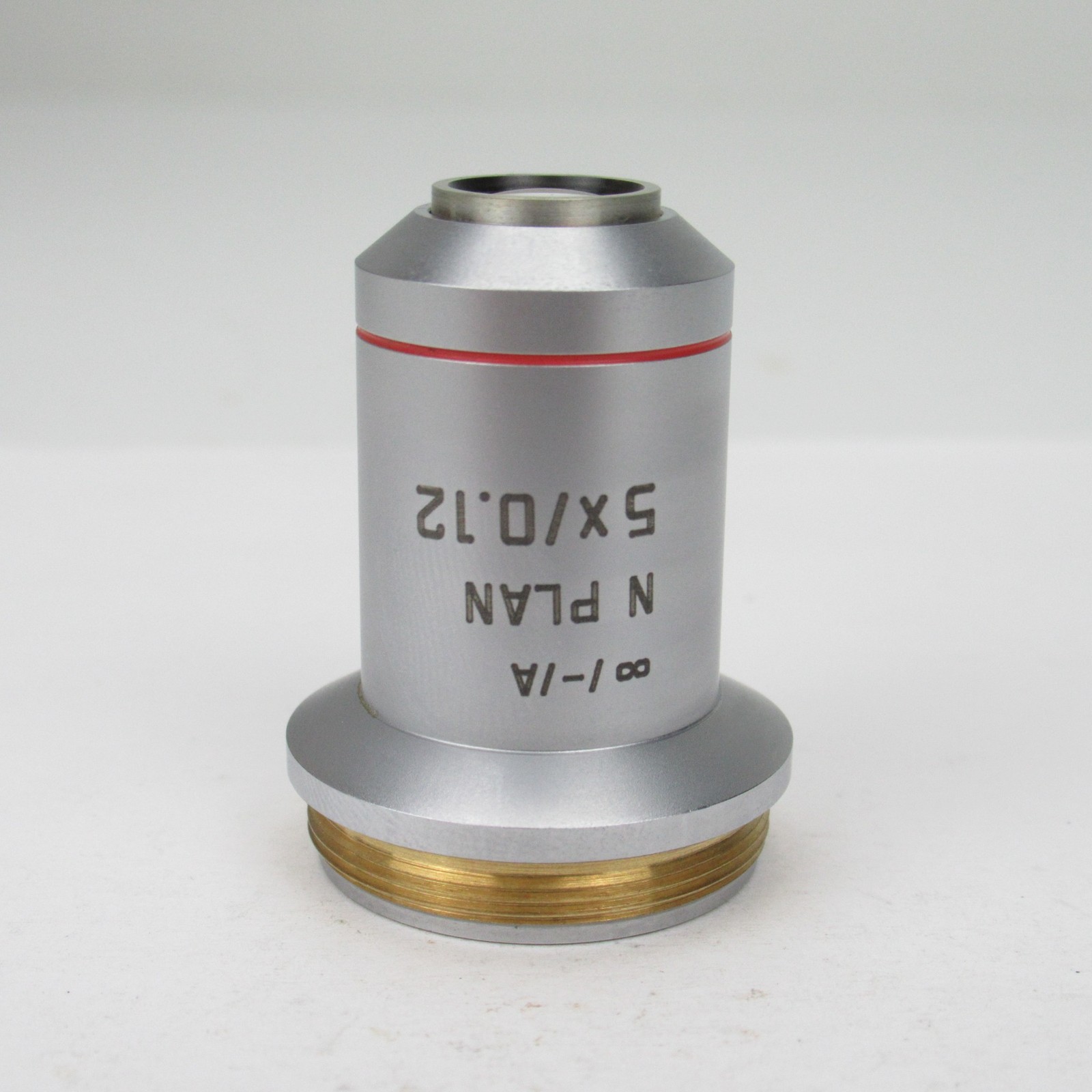 LEICA N PLAN 5X/0.12 INFINITY CORRECTED MICROSCOPE OBJECTIVE LENS M25 - 506087