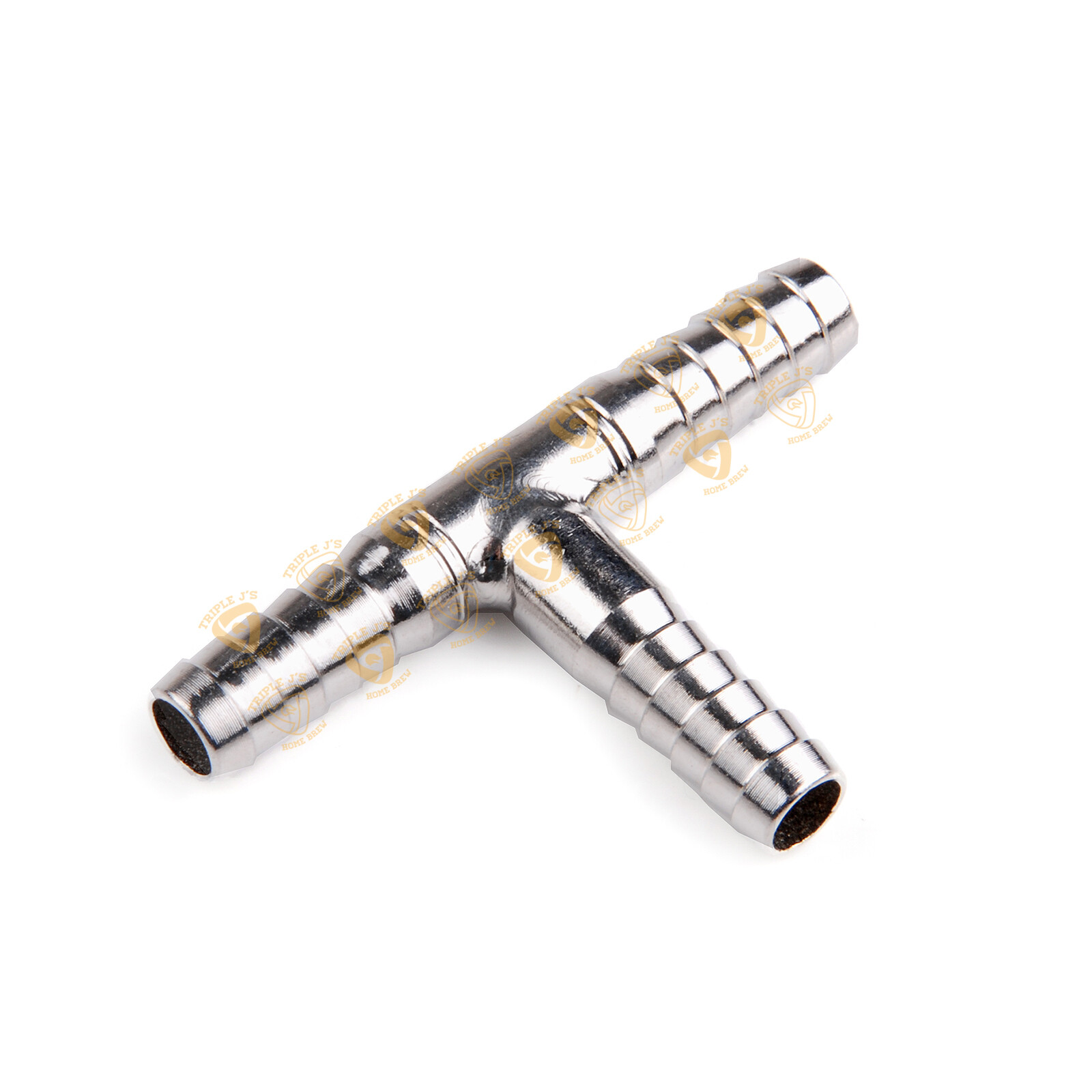 Stainless Steel Tee Fit 4mm 5mm 6mm Barb CO2 Beer Line Splitter 3 Way  Home Brew