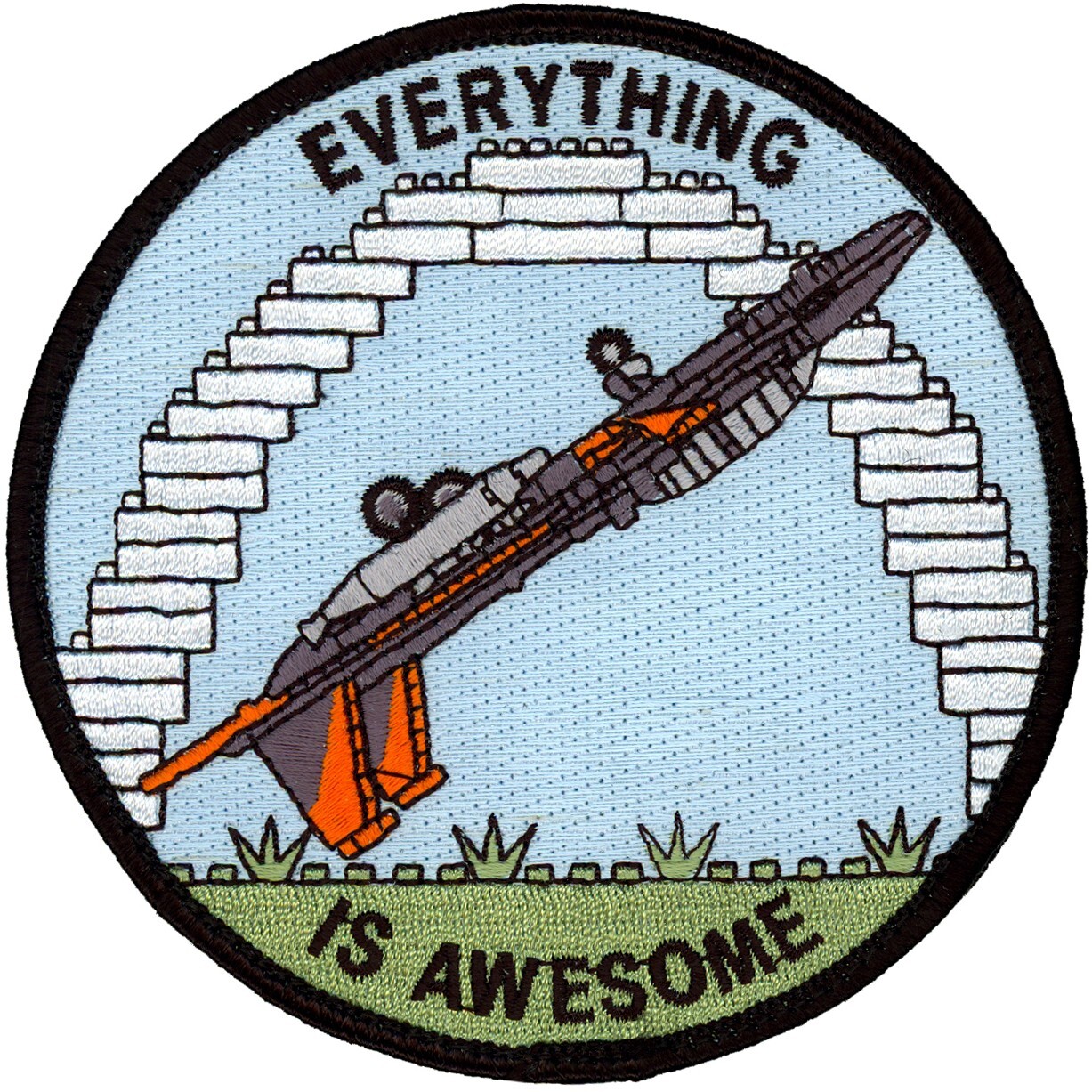 USAF 416th FLIGHT TEST SQUADRON – F-15 – EVERYTHING IS AWESOME PATCH