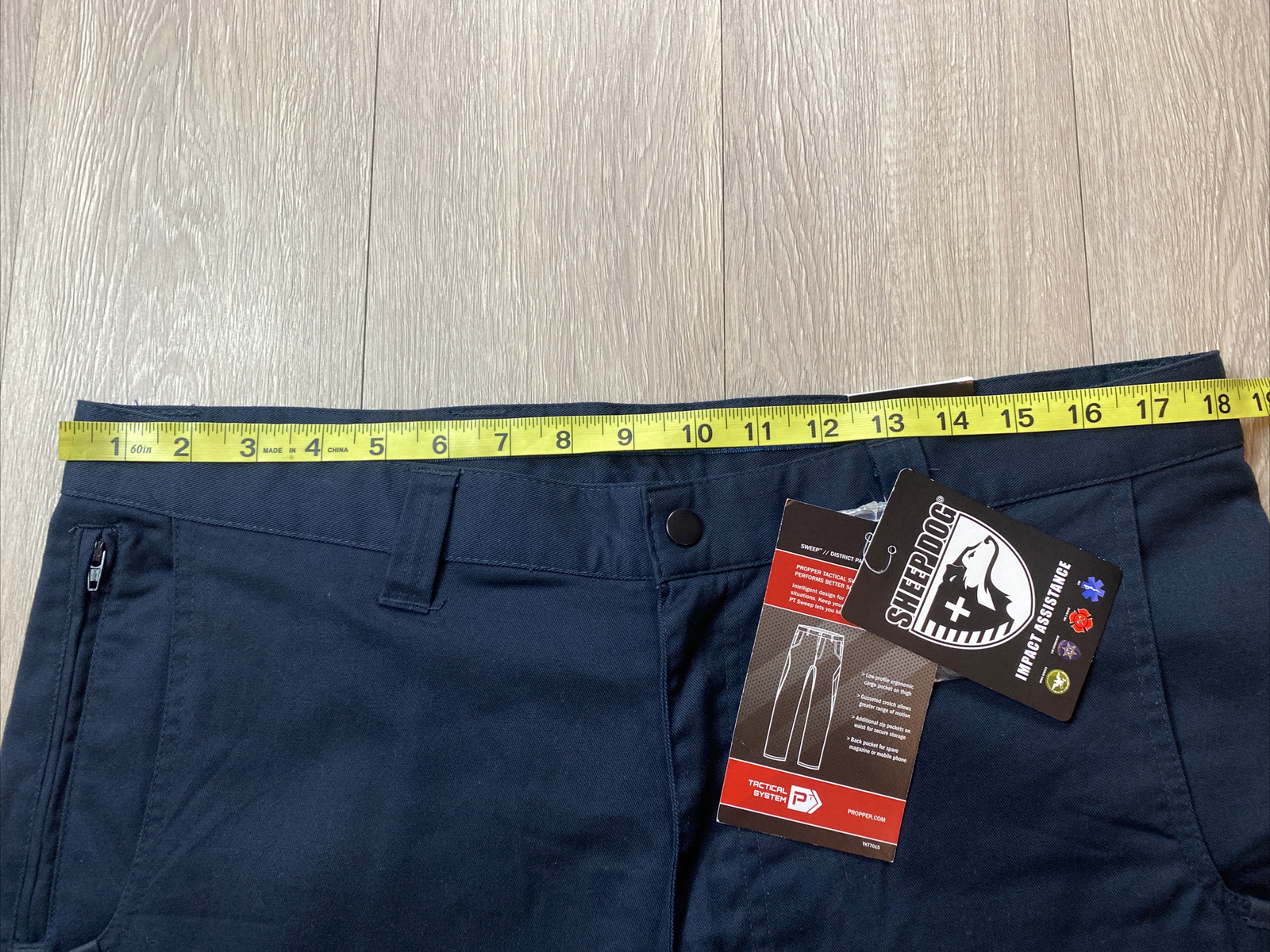 Propper Tactical Pants Men 36 Navy Blue LAPD District Utility Cargo Workwear New