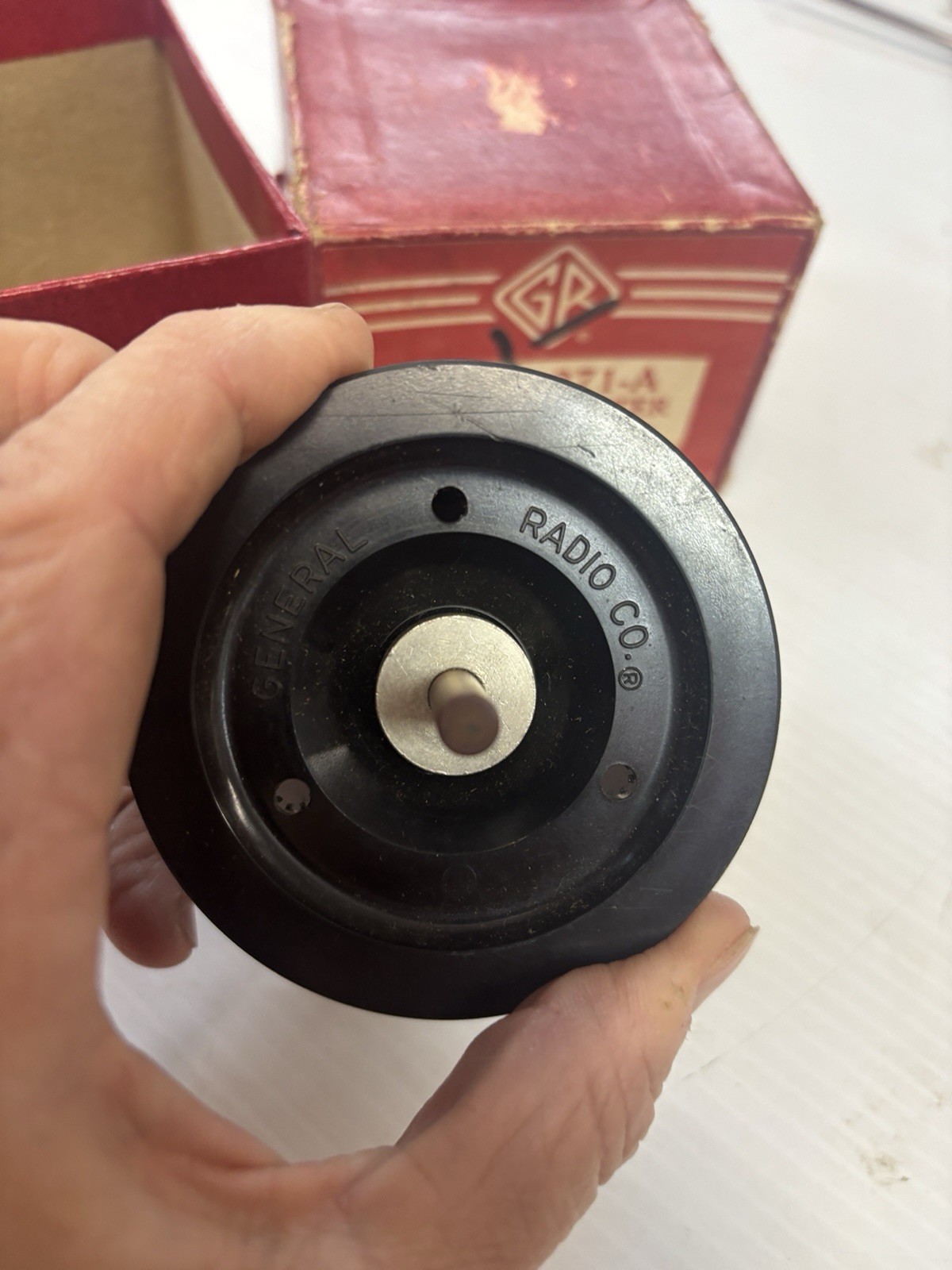 GENERAL RADIORADIO CO. MODEL 371A POTENTIOMETER 20,000 OHMS POT