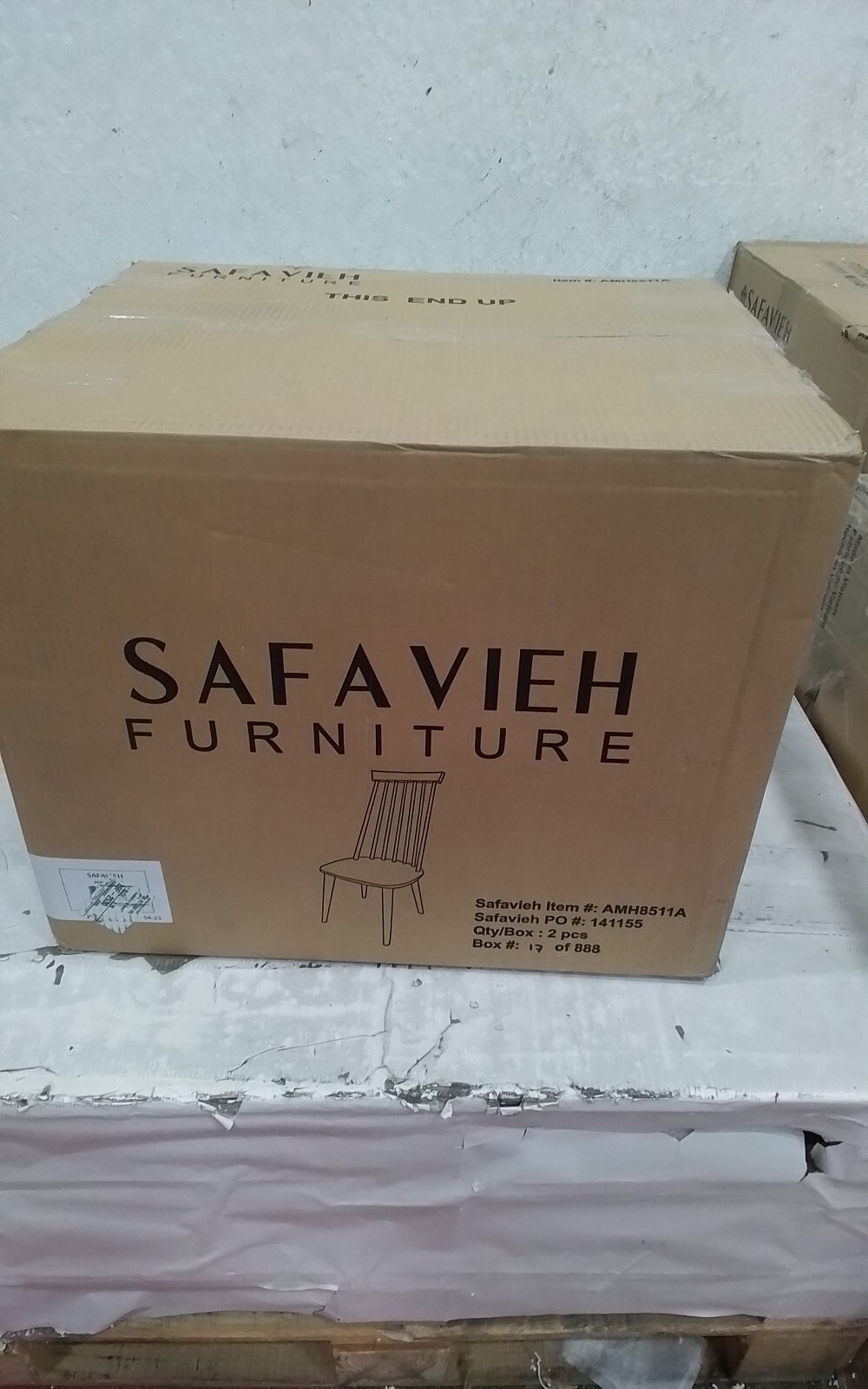 Safavieh BURRIS SIDE CHAIR, Reduced Price 2172735794 AMH8511A