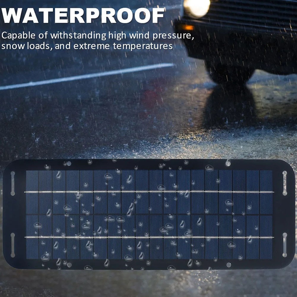 Ample Sunlight 60W Solar Panel Built-in Blocking Diodes No Maintenance Required