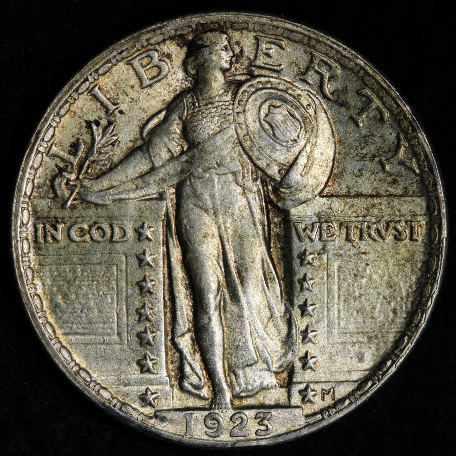 1923 Standing Liberty Silver Quarter BU *UNCIRCULATED* MS E351 OWCLO