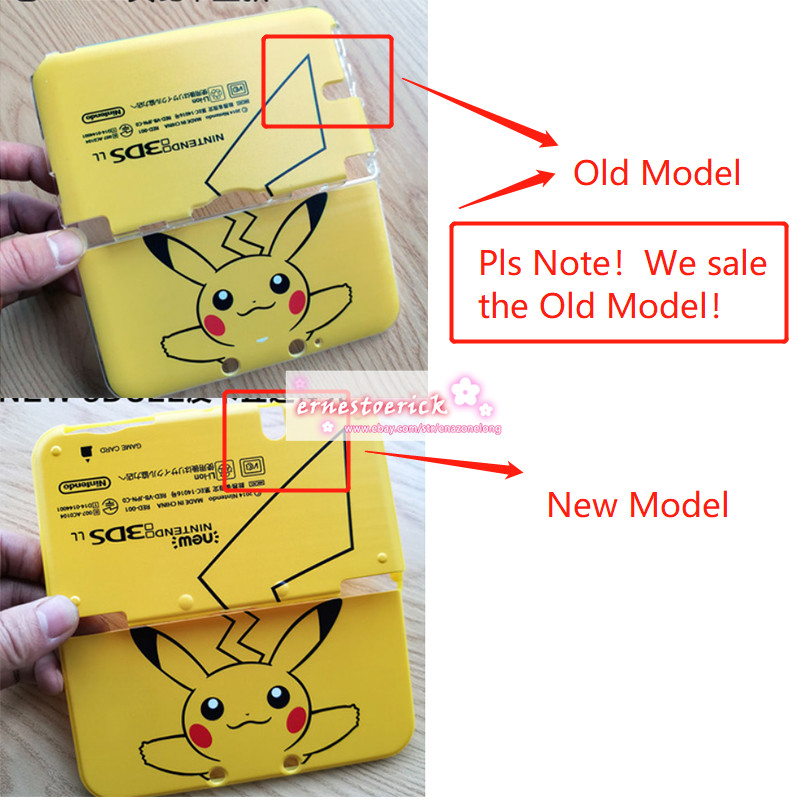 11 Designs Snap on Case Cover Shell For Nintendo Old model 3DS XL/LL